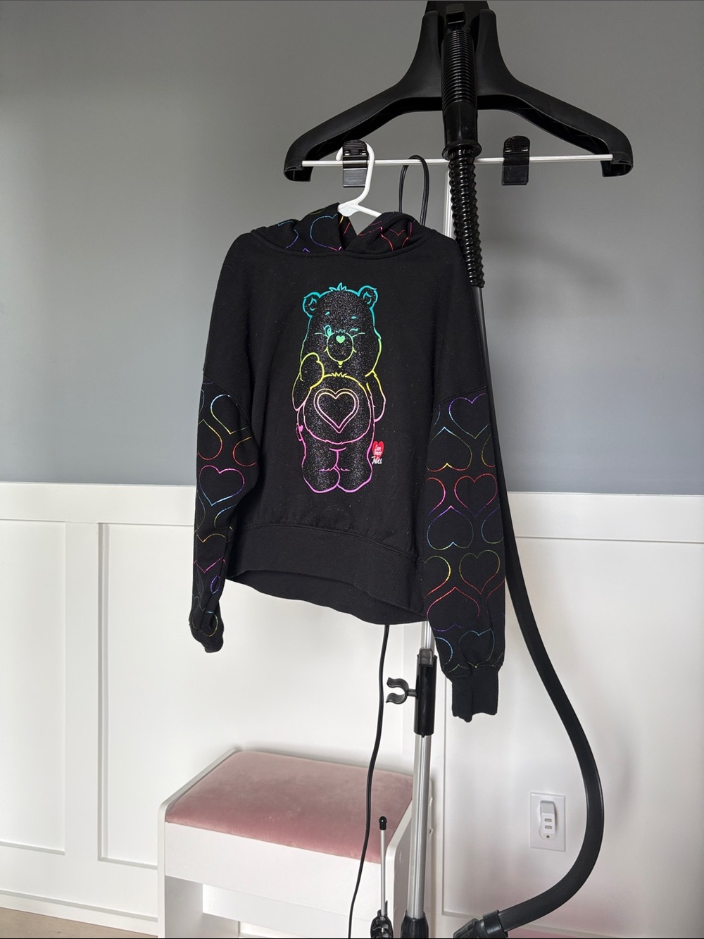 Justice Care Bears hoodie for kids
